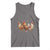 Mardi Gras Funny Farmer Jester Chicken Beads Tank Top