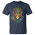 Mardi Gras T Shirt Pride Lion With Jester Hat Fat Tuesday Festival - Wonder Print Shop