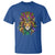 Mardi Gras T Shirt Pride Lion With Jester Hat Fat Tuesday Festival - Wonder Print Shop