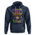 Mardi Gras Hoodie Moo-di Bead Heifer Cow Fat Tuesday Festival - Wonder Print Shop