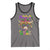 Mardi Gras Tank Top Moo-di Bead Heifer Cow Fat Tuesday Festival