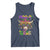 Mardi Gras Tank Top Moo-di Bead Heifer Cow Fat Tuesday Festival