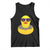 Mardi Gras Beads Cool Rubber Duck Fat Tuesday Festival Tank Top