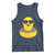 Mardi Gras Beads Cool Rubber Duck Fat Tuesday Festival Tank Top