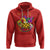 Mardi Gras Pickleball Jester Hat Beads Hoodie - Wonder Print Shop