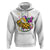 Mardi Gras Pickleball Jester Hat Beads Hoodie - Wonder Print Shop