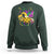 Mardi Gras Pickleball Jester Hat Beads Sweatshirt - Wonder Print Shop