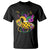 Mardi Gras Pickleball Jester Hat Beads T Shirt - Wonder Print Shop