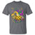 Mardi Gras Pickleball Jester Hat Beads T Shirt - Wonder Print Shop