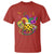 Mardi Gras Pickleball Jester Hat Beads T Shirt - Wonder Print Shop