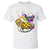 Mardi Gras Pickleball Jester Hat Beads T Shirt - Wonder Print Shop