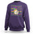 Mardi Gras Baseball Jester Hat Beads Flag Sweatshirt - Wonder Print Shop