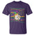 Mardi Gras Baseball Jester Hat Beads Flag T Shirt - Wonder Print Shop