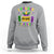 Mardi Gras Gamer Sweatshirt I Paused My Game To Be Here - Wonder Print Shop