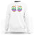 Mardi Gras Sweatshirt Jester Skeleton Rock Hand Fat Tuesday Festival - Wonder Print Shop