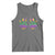 Mardi Gras Tank Top Jester Skeleton Rock Hand Fat Tuesday Festival