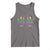 Mardi Gras Tank Top Jester Skeleton Rock Hand Fat Tuesday Festival