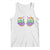 Mardi Gras Tank Top Jester Skeleton Rock Hand Fat Tuesday Festival