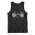 Mardi Gras Tank Top Skeleton Rock Hand Beads Fat Tuesday Festival