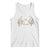 Mardi Gras Tank Top Skeleton Rock Hand Beads Fat Tuesday Festival