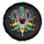 Mardi Gras Funny Sugar Skull Fat Tuesday New Orleans Spare Tire Cover