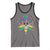 Mardi Gras Funny Sugar Skull Fat Tuesday New Orleans Tank Top