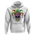 Mardi Gras Beads Sugar Skull Fat Tuesday New Orleans Hoodie - Wonder Print Shop