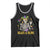 Mardi Gras Funny Skeleton Beads And Bling Tank Top