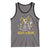 Mardi Gras Funny Skeleton Beads And Bling Tank Top