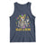 Mardi Gras Funny Skeleton Beads And Bling Tank Top