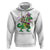 Mardi Gras Funny Skeleton On Dinosaur Jester Beads Hoodie - Wonder Print Shop