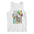 Mardi Gras Beer Lover American Flag Fat Tuesday Parade Tank Top