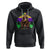 Mardi Gras Bigfoot Sasquatch Funny Beer Lover Hoodie - Wonder Print Shop