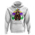 Mardi Gras Bigfoot Sasquatch Funny Beer Lover Hoodie - Wonder Print Shop