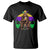 Mardi Gras Bigfoot Sasquatch Funny Beer Lover T Shirt - Wonder Print Shop