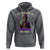 Mardi Gras Hoodie Don't Make Me Go All Voodoo On You Skeleton Witch Doctor - Wonder Print Shop