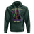 Mardi Gras Hoodie Don't Make Me Go All Voodoo On You Skeleton Witch Doctor - Wonder Print Shop