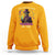 Mardi Gras Sweatshirt Don't Make Me Go All Voodoo On You Skeleton Witch Doctor - Wonder Print Shop