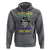 Mardi Gras Hoodie Don't Make Me Go All Voodoo On You Skull - Wonder Print Shop