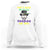 Mardi Gras Sweatshirt Don't Make Me Go All Voodoo On You Skull - Wonder Print Shop