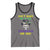 Mardi Gras Tank Top Don't Make Me Go All Voodoo On You Skull