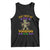 Mardi Gras Tank Top Don't Make Me Go All Voodoo On You Creepy Doll