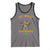 Mardi Gras Tank Top Don't Make Me Go All Voodoo On You Creepy Doll