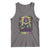 Mardi Gras Tank Top Voodoo Queen Skeleton Witch Creepy Skull