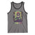 Mardi Gras Tank Top Voodoo Queen Skeleton Witch Creepy Skull