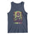 Mardi Gras Tank Top Voodoo Queen Skeleton Witch Creepy Skull