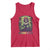 Mardi Gras Tank Top Voodoo Queen Skeleton Witch Creepy Skull