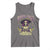 Mardi Gras Tank Top Voodoo Queen Creepy Doll