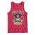 Mardi Gras Tank Top Voodoo Queen Creepy Doll