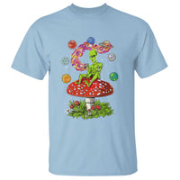 Outer Space Funny Alien Smoking T Shirt